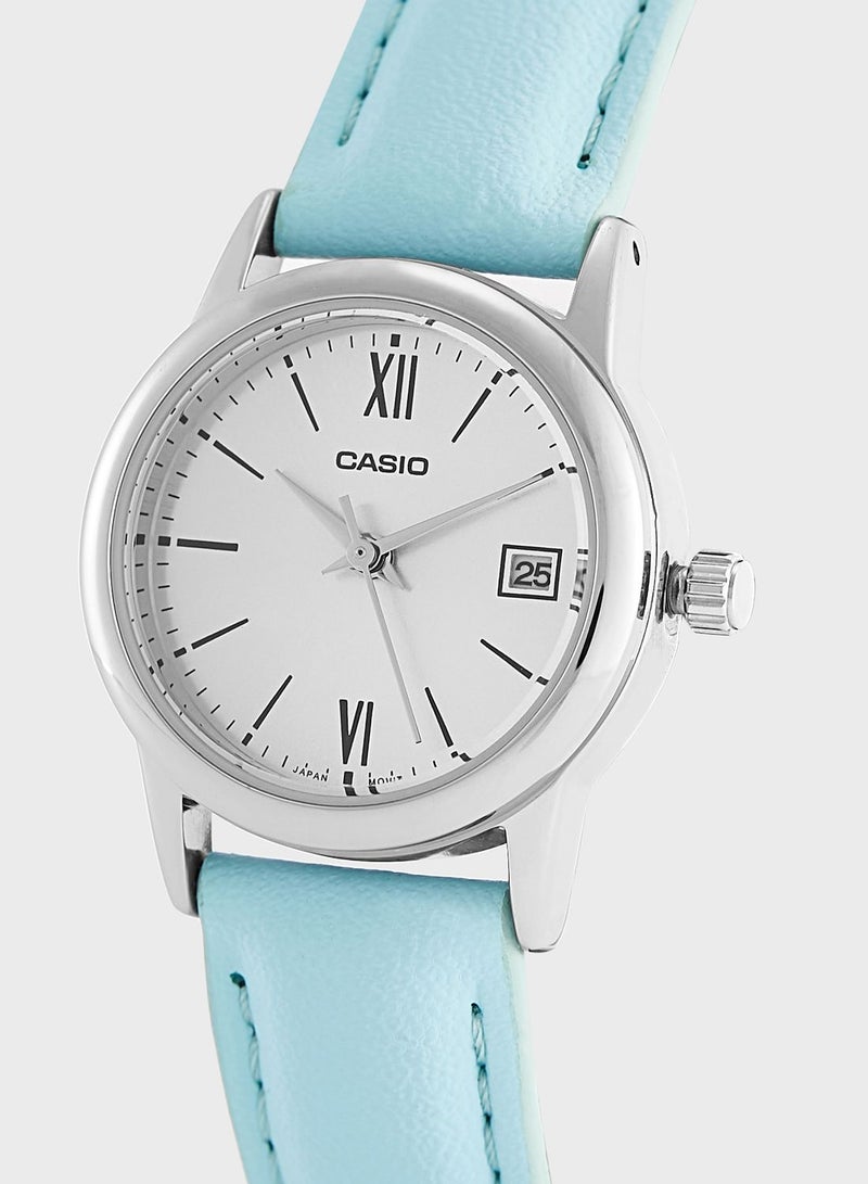 CASIO Pu Strap Analog Watch - Image 2