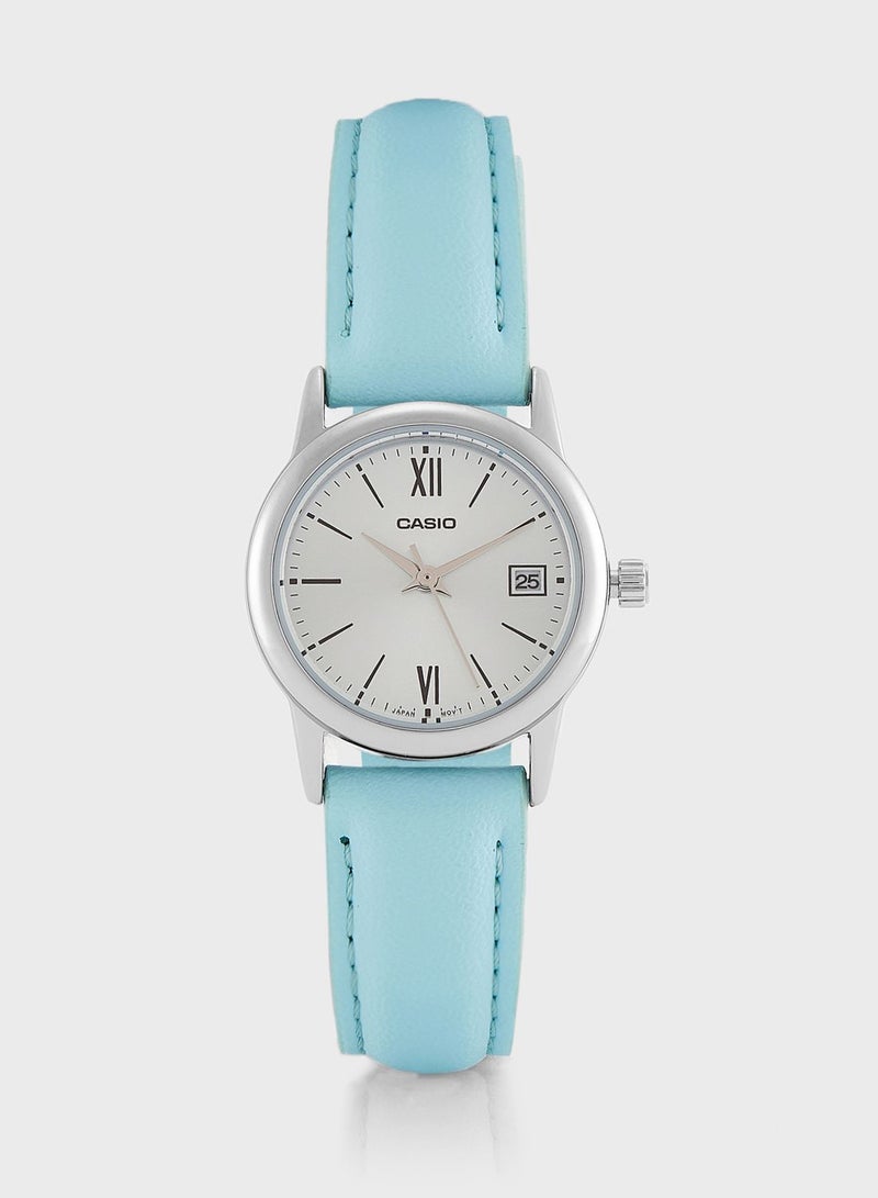 CASIO Pu Strap Analog Watch - Image 1