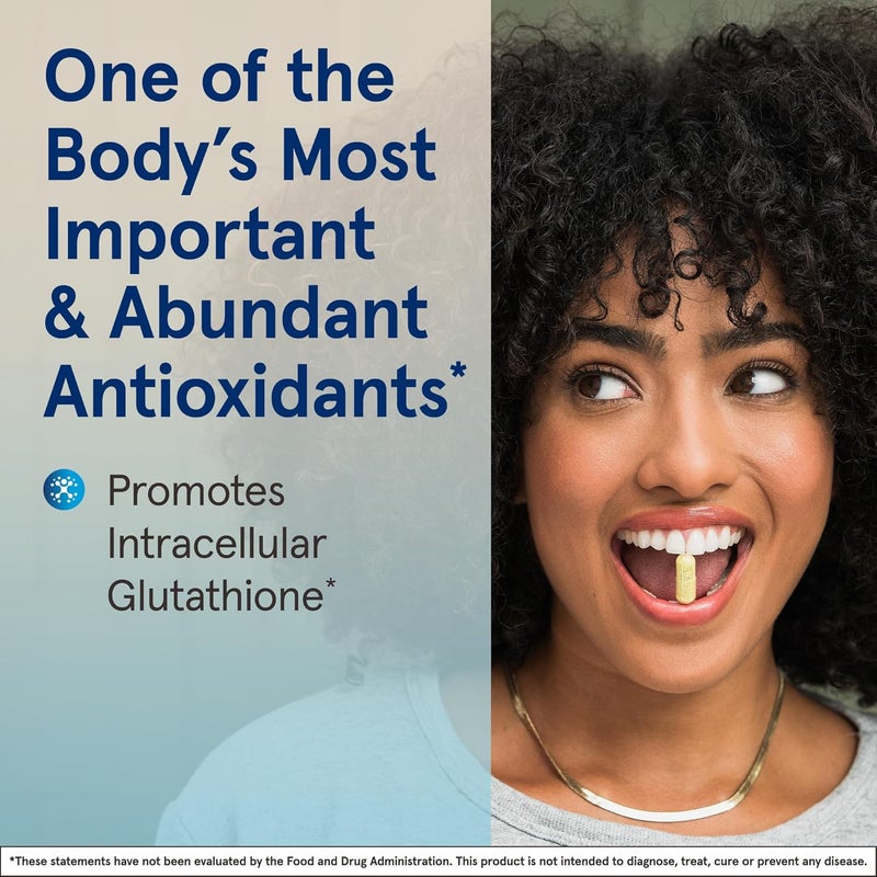 Jarrow Formulas SAcetyl LGlutathione Tablets  100 mg  60 Count  Dietary Supplement  Stable Form of LGlutathione  for Antioxidant Support and Detoxification  NonGMO  Gluten Free - Image 4