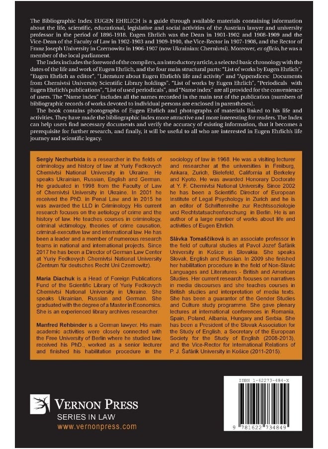 Eugen Ehrlich: Bibliographic Index  - Image 2