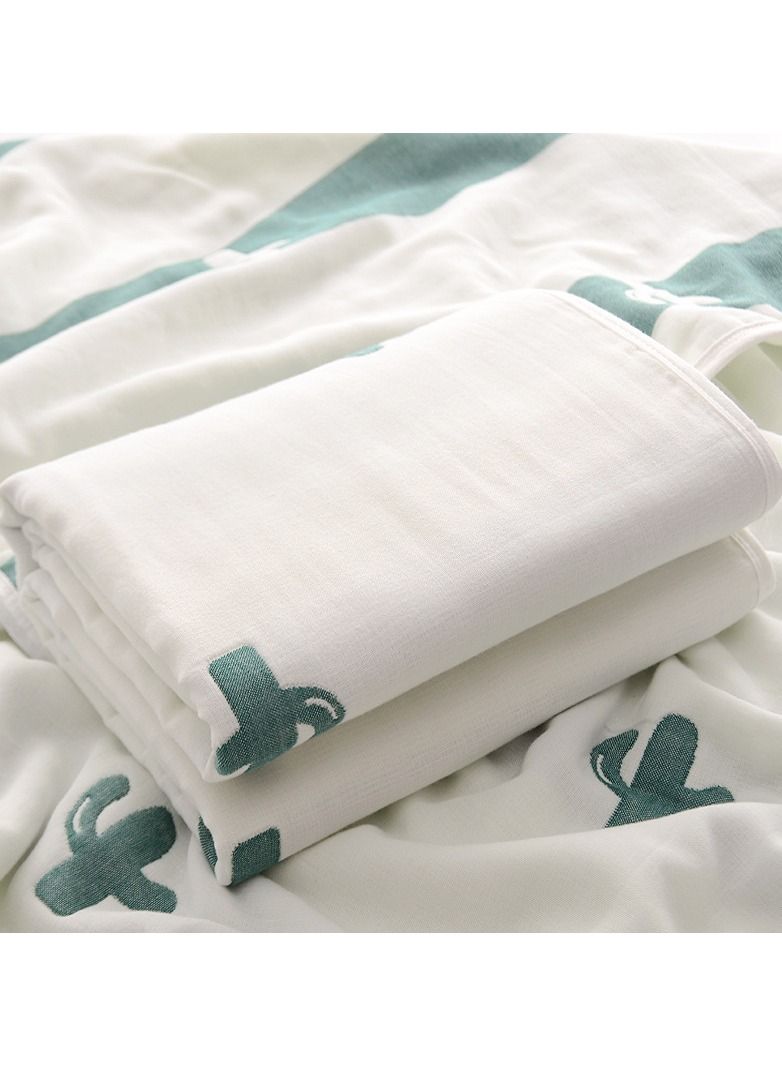 Pure Cotton Cartoon Printed Bath Towels