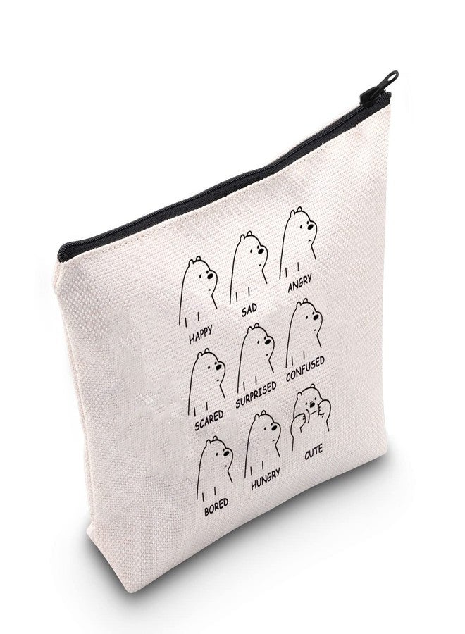 POFULL Ice Bear Moods Gift Bag - Polar Bear Gift (HAPPY SAD ANGRY) - Image 1