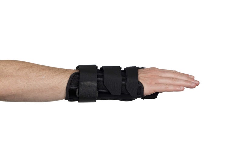 FitPro Adjustable 8" Wrist and Thumb Spica Support With Removable Insert- Right, Large, Amazon Exclusive Brand, Black - Image 5