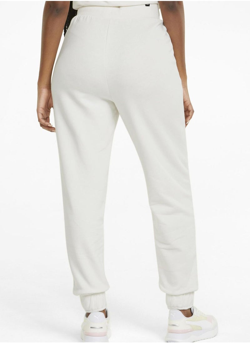 PUMA Essential Embroidery High Waist Sweatpants  - Image 2