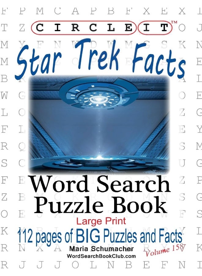 Circle It, Star Trek Facts, Word Search, Puzzle Book  - Image 1