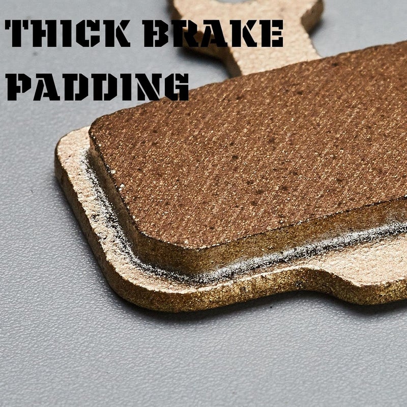 corki 2 Pairs Disc Brake Pads for Sram Avid Elixir 1 3 5 7 9 R ER CR Mag Level TL T Sram XX X7 X9 XXWC DB1 DB3 DB5(Resin,Semi-Metallic,Sintered Metal) - Image 3
