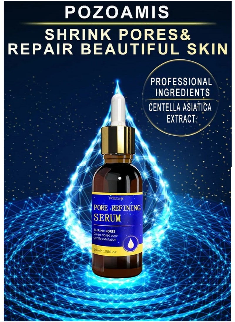 Pore - Pozoamis Refining Serum Shrink Pores, Repair  and Moisturizing and Smoothing Beautiful Skin 30ml - Image 1