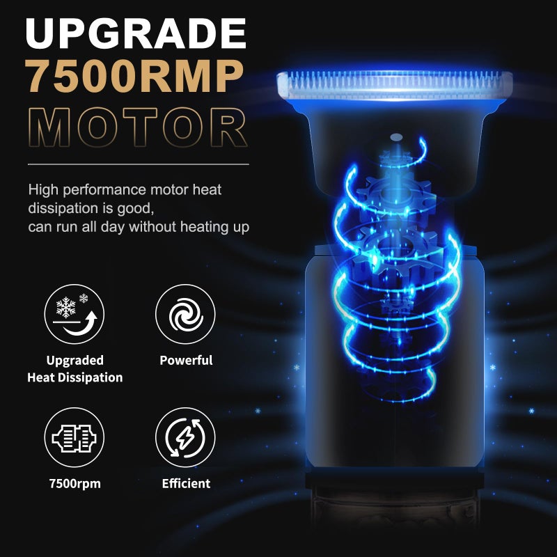 Ufree Electric Razor for Men Foil Shavers for Men, Hair Beard Trimmer for Men Grooming Shaving Kit Face Mustache, Cordless Head Shavers for Bald Men Barber Clippers, Birthday Gifts for Him - Image 3