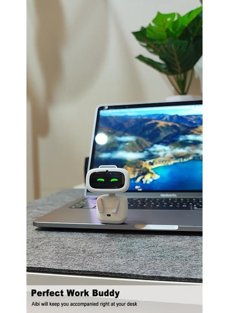 Aibi Pocket Pet - Wearable Robot | ChatGPT Powered AI Companion with Voice Commands, Emotional Interaction, Singing & Dancing | Magnetically Attaches to Anywhere | Ultra Portable - Image 5
