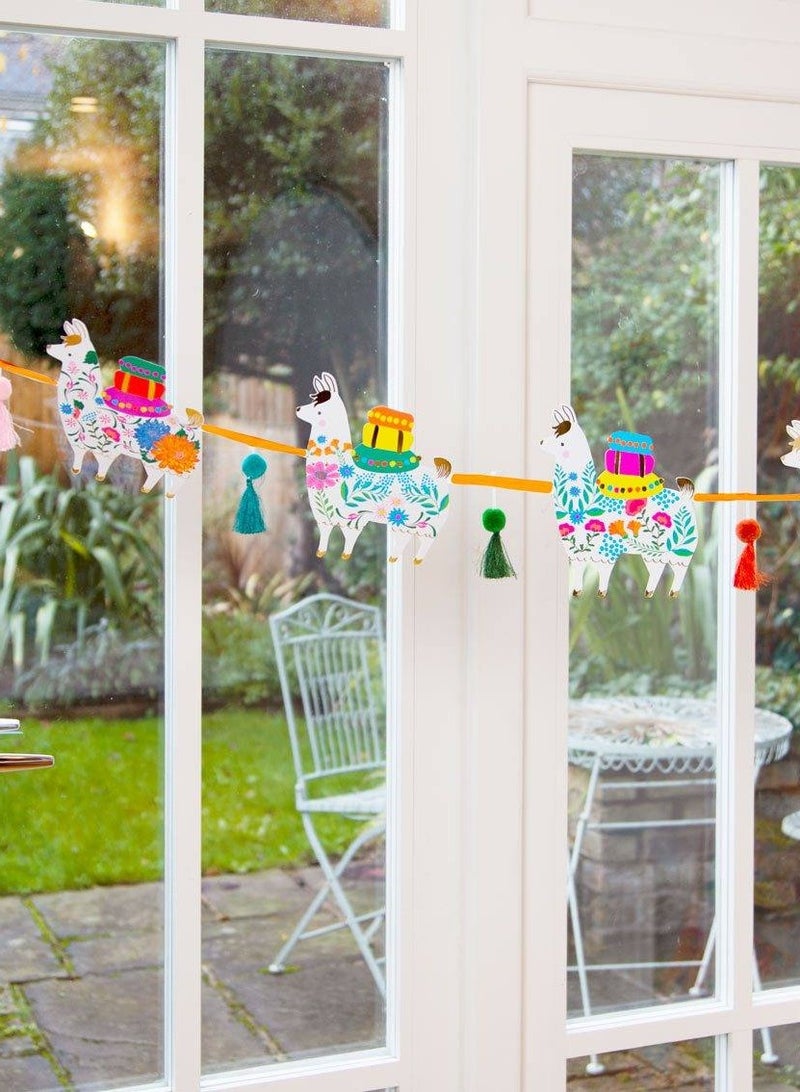 توكينج تيبلز لافتة حفلة اللاما المتحدثة - Image 1