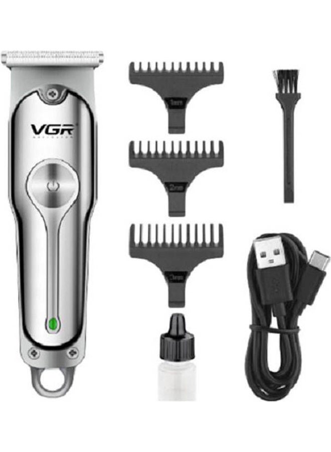 VGR V-071 Electric Shave Machine For Men Silver - Image 1