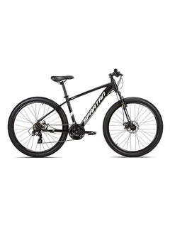 Spartan Calibre Hardtail Mountain Bicycle| 27 inch wheel size| 21 speed Shimano gear | For adults| Charcoal black  - Image 1