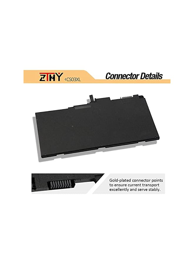 ZTHY Cs03Xl Laptop Battery For Hp Elitebook 745 755 840 848 850 G3 G4 Zbook 15U G3 G4 Series Hstnn-Ub6S Hstnn-Ib6Y 800231-141 800513-001 800231-1C1 Cs03046Xl - Image 5