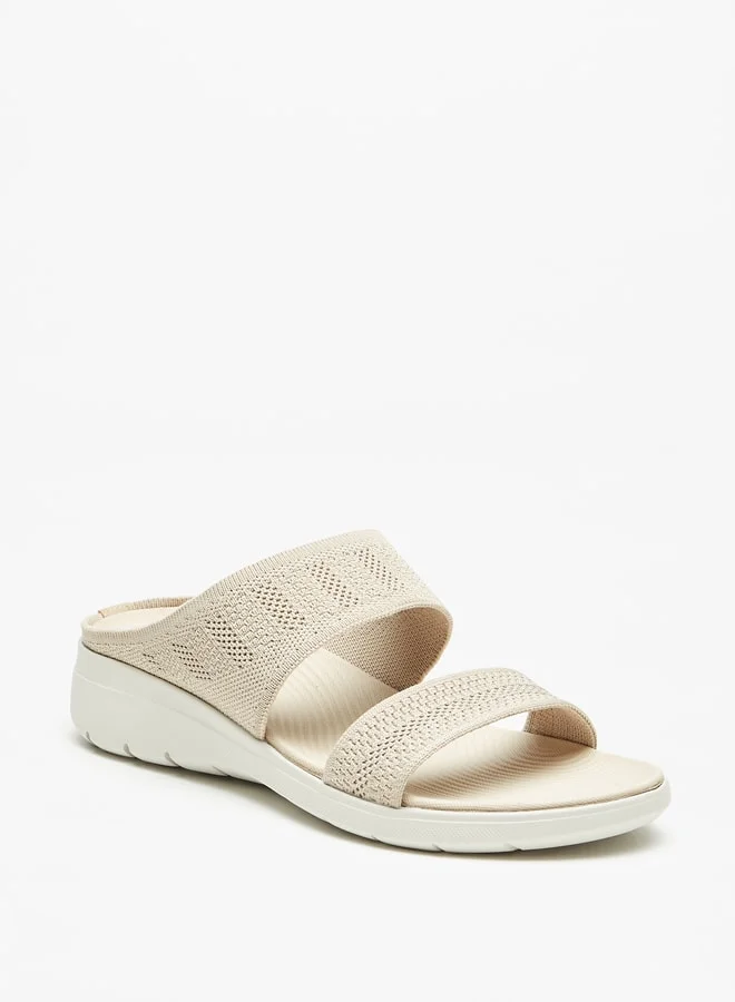 Flora Bella By Shoexpress Women Textured SlipOn Sandals