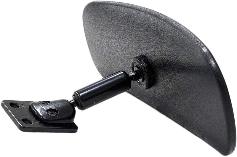 SuperATV Rear View Mirror for Can-Am Defender - Fully Adjustable, 10.25" x 4", Includes Mounting Hardware, Wide-Angle View - Image 3