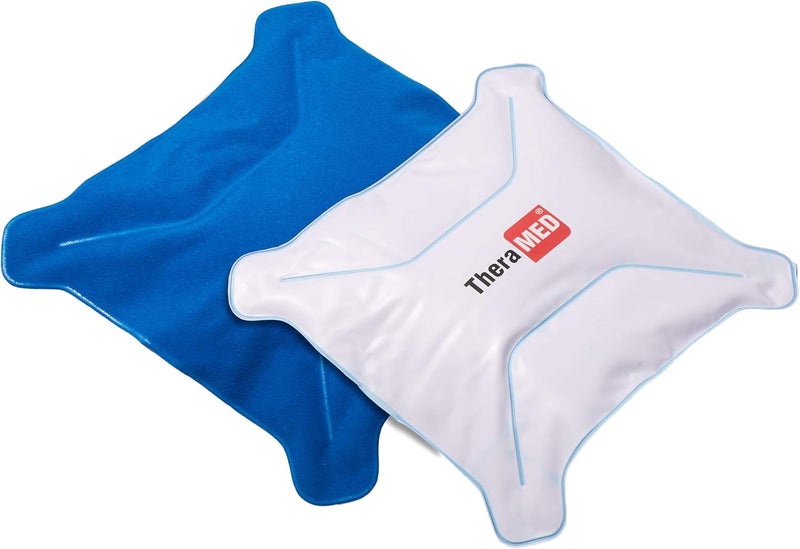 careX TheraMed Therapeutic Icycold Back Pad Portable Ice Packs for Back Pain and Body Inflammation Reusable Soothing Cooling Gel Wraps Adjustable  Flexible for Neck Joint Pain or Muscle Soreness - Image 5