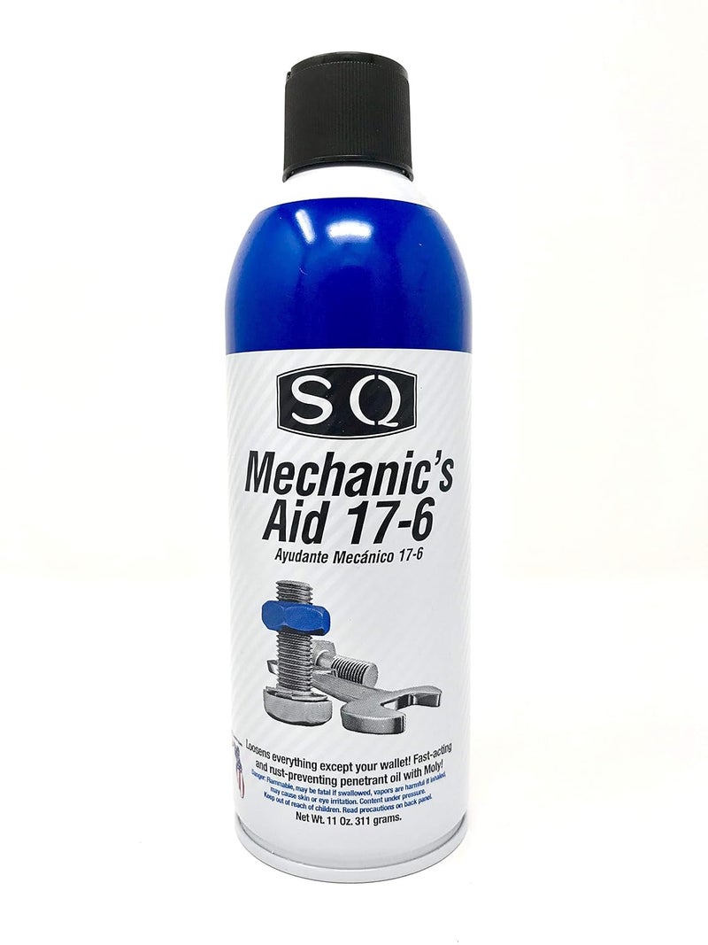 SQ Mechanic's Aid 17-6 Penetrating Oil, 11 Oz per can - Image 1