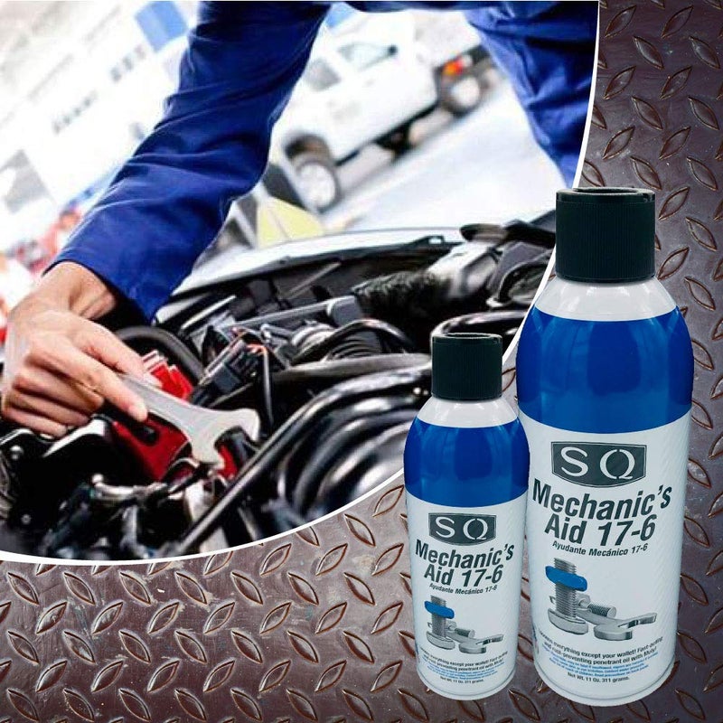 SQ Mechanic's Aid 17-6 Penetrating Oil, 11 Oz per can - Image 4