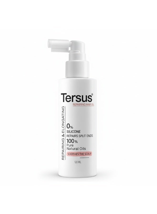 Tersus Repairing Hair Oil with Caffeine, Keratin, Rosemary, Black Seed & Clove - 120ml - Image 1