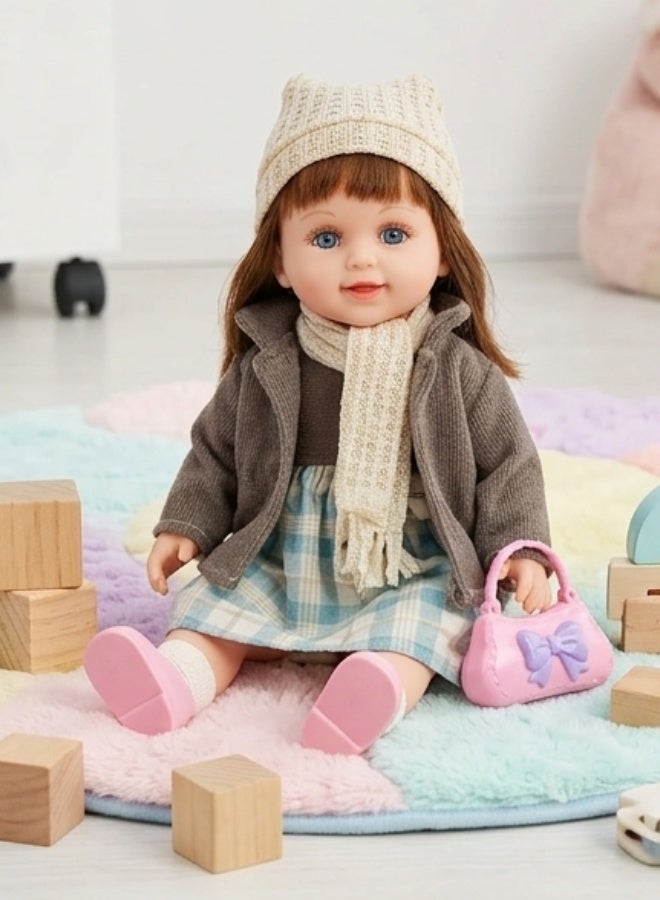 Cufan Fashion Doll Set for Kids - Includes Beauty Accessories (Hair Dryer, Brush, Handbag) - Perfect Gift for Girls. - Image 1