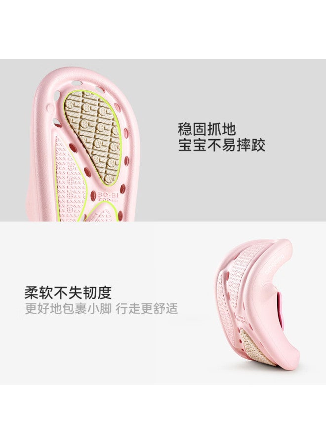 Balabala Children's Slippers, New Summer Style, Boys Indoor Non-slip, Girls Bathroom Shower Parent-child Water-spill Sandals, For Older Childre - Image 3