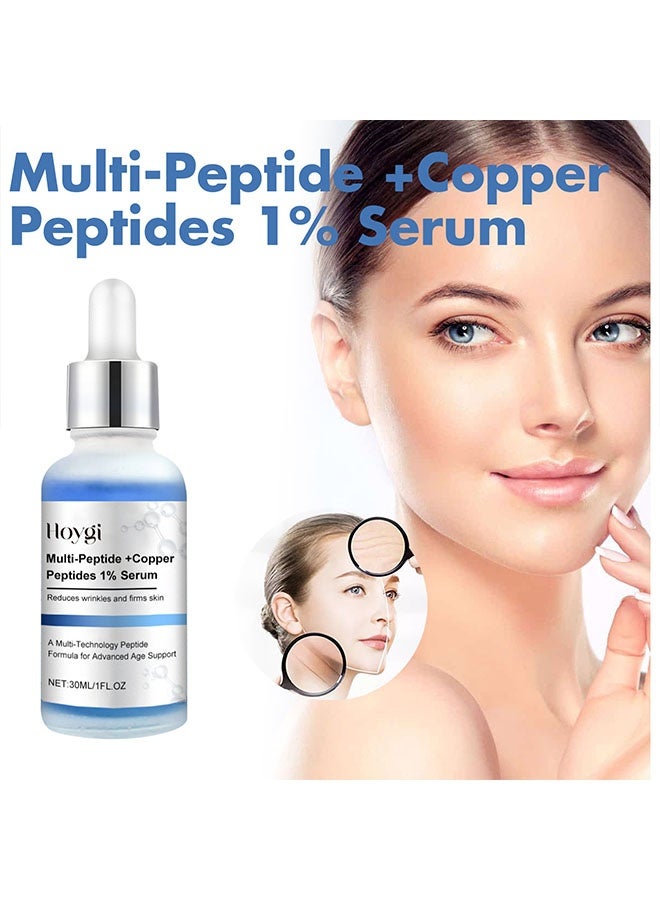 Hoygi Peptide Serum 30ml, Reduces Wrinkles, Smooth Fine Line, Enhances Skin Elasticity and Anti Aging Treatment for All Skin Types  - Image 5