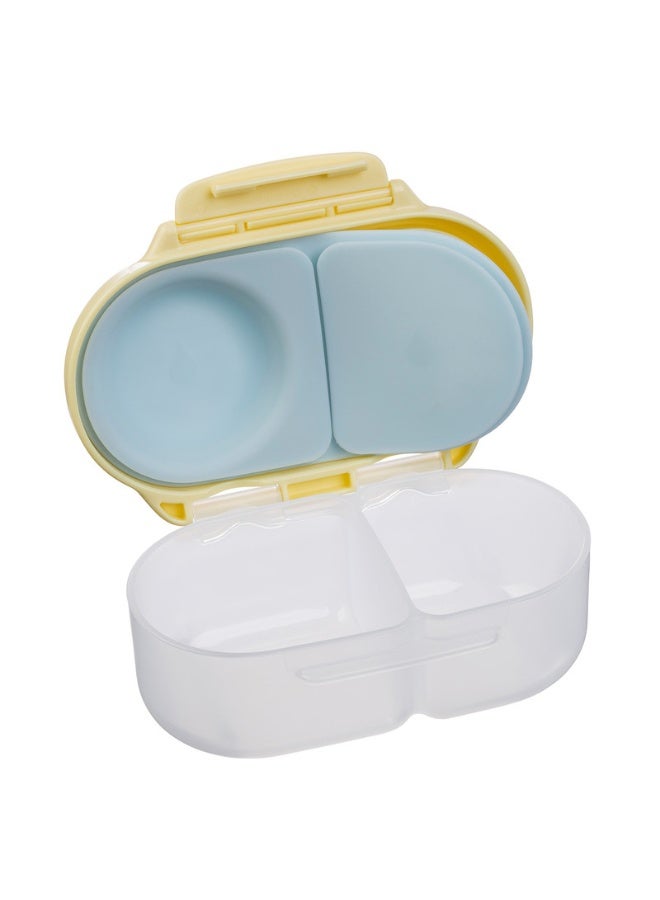 B.Box Snack Box with Flexi Whole Fruit Holder | Leakproof Compartments | 1¾ Cups (11.8 fl oz) | BPA Free | Easy Open Clip | For Kids & Toddlers-Looney Tunes - Image 3