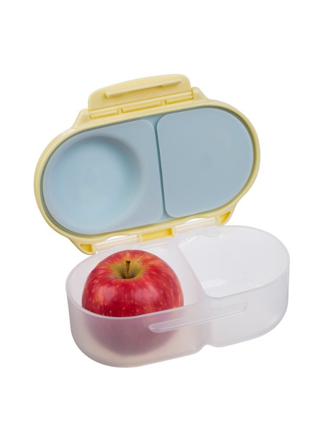B.Box Snack Box with Flexi Whole Fruit Holder | Leakproof Compartments | 1¾ Cups (11.8 fl oz) | BPA Free | Easy Open Clip | For Kids & Toddlers-Looney Tunes - Image 4