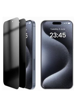 Glass for iPhone 15 Pro Max Privacy Screen Protector Tempered Glass Full Glue Edge-to-Edge Screen Protector for iPhone 15 Pro Max (2023) (2Pack) - pzsku/ZC9D838AFF5C4D0D9C2BDZ/45/1746319117/40a9acd6-d892-490d-bbba-082c06f7838f