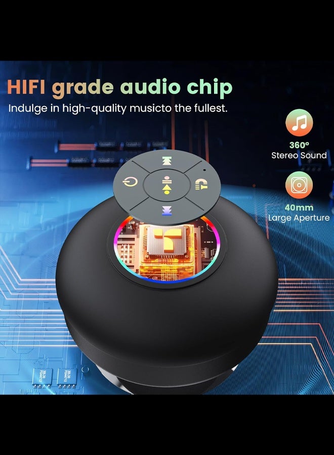 Suction cup multifunctional household waterproof Bluetooth speaker - Image 3