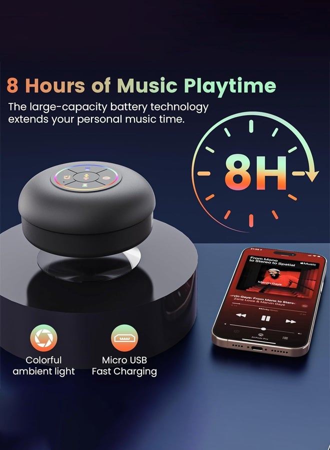 Suction cup multifunctional household waterproof Bluetooth speaker - Image 5
