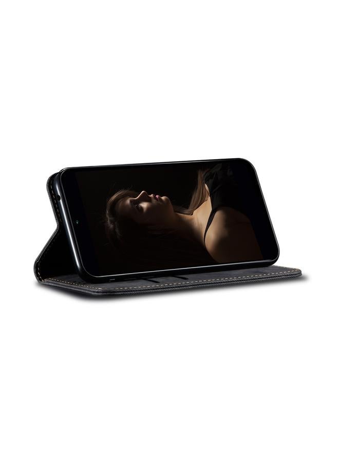 S-TOP Case For OPPO Reno9 Pro Denim Texture Leather Phone Case - Image 4