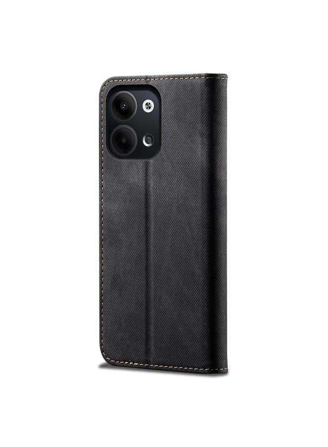 S-TOP Case For OPPO Reno9 Pro Denim Texture Leather Phone Case - Image 3