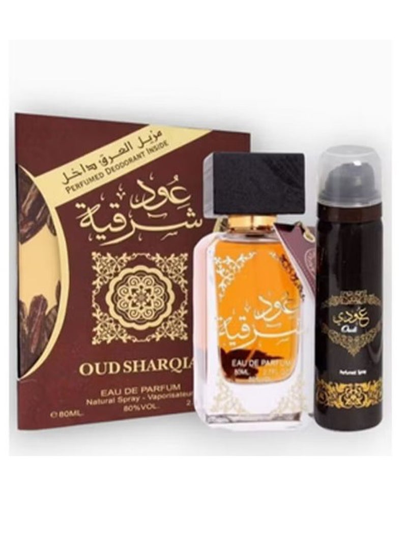 عود شرقية - ماء عطر عود شرقية 80ملليلتر - Image 1