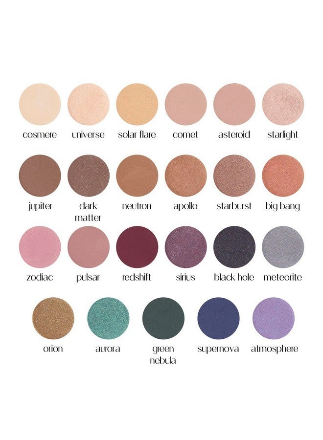 BaeBlu Hypoallergenic Eyeshadow Organic 100% Natural Finely Pressed Velvety Smooth Powder, Made in USA, Asteroid - Image 3