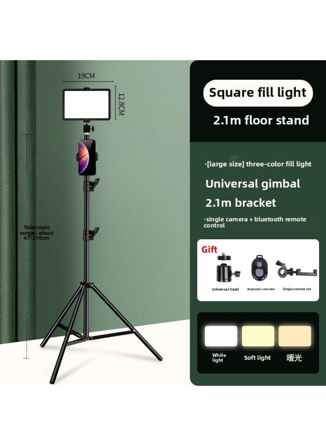 General - Lighting Arrangement Desktop Soft Light Led Live Photograph Room Special Live Light Lamp Professional Photography Supplement Small Table Straight-Light Source Color:【three-color Adjustable Soft Ligh - Image 1