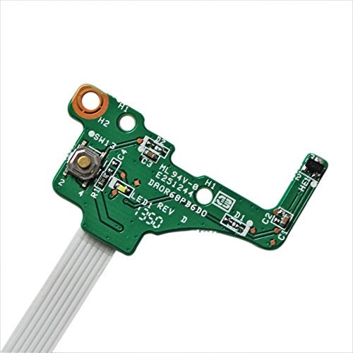 GinTai Power Button Board Replacement for HP Pavilion 17.3" 17-e Series DA0R68PB6D0 720673-001/17-E 15-E 15-E000 TPN-Q118 Q117 15-e064TX 14-E(G) - Image 3