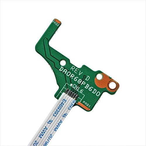 GinTai Power Button Board Replacement for HP Pavilion 17.3" 17-e Series DA0R68PB6D0 720673-001/17-E 15-E 15-E000 TPN-Q118 Q117 15-e064TX 14-E(G) - Image 4