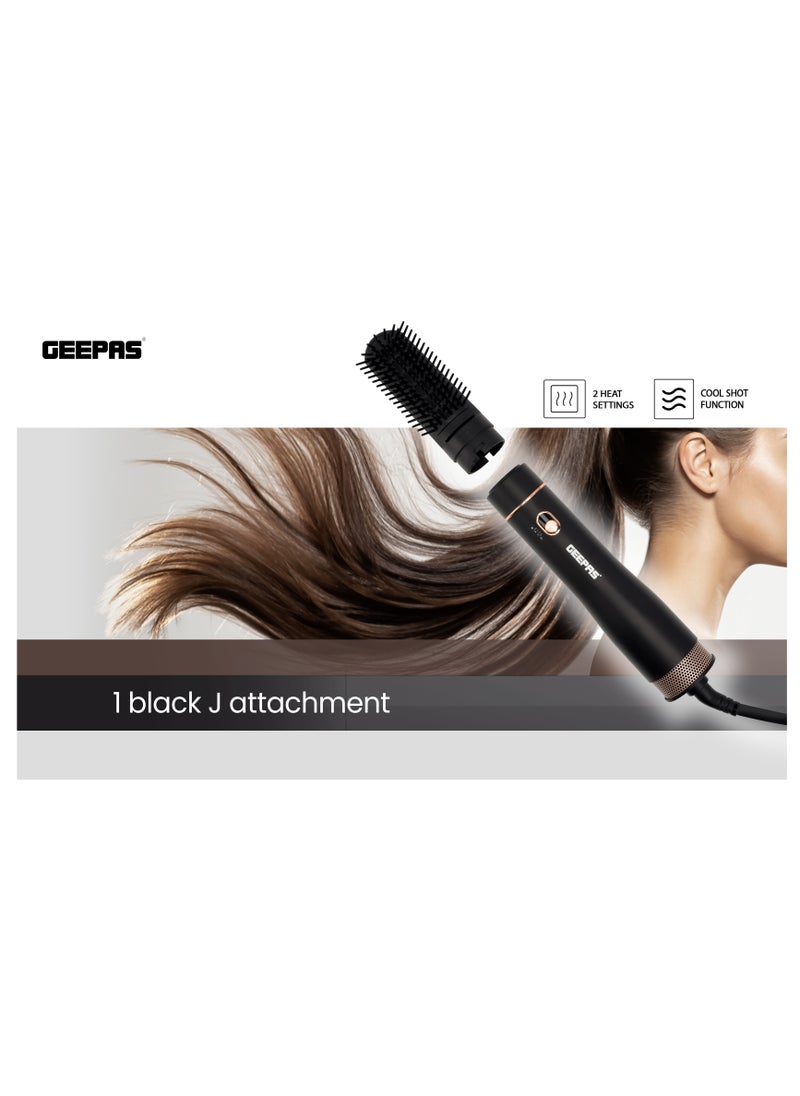 GEEPAS - Hair Styler for Men and Women With Cool Shot Function| Two Heat Settings Built In Comb| Perfect for Professional Salon and At Home Styling - Image 1