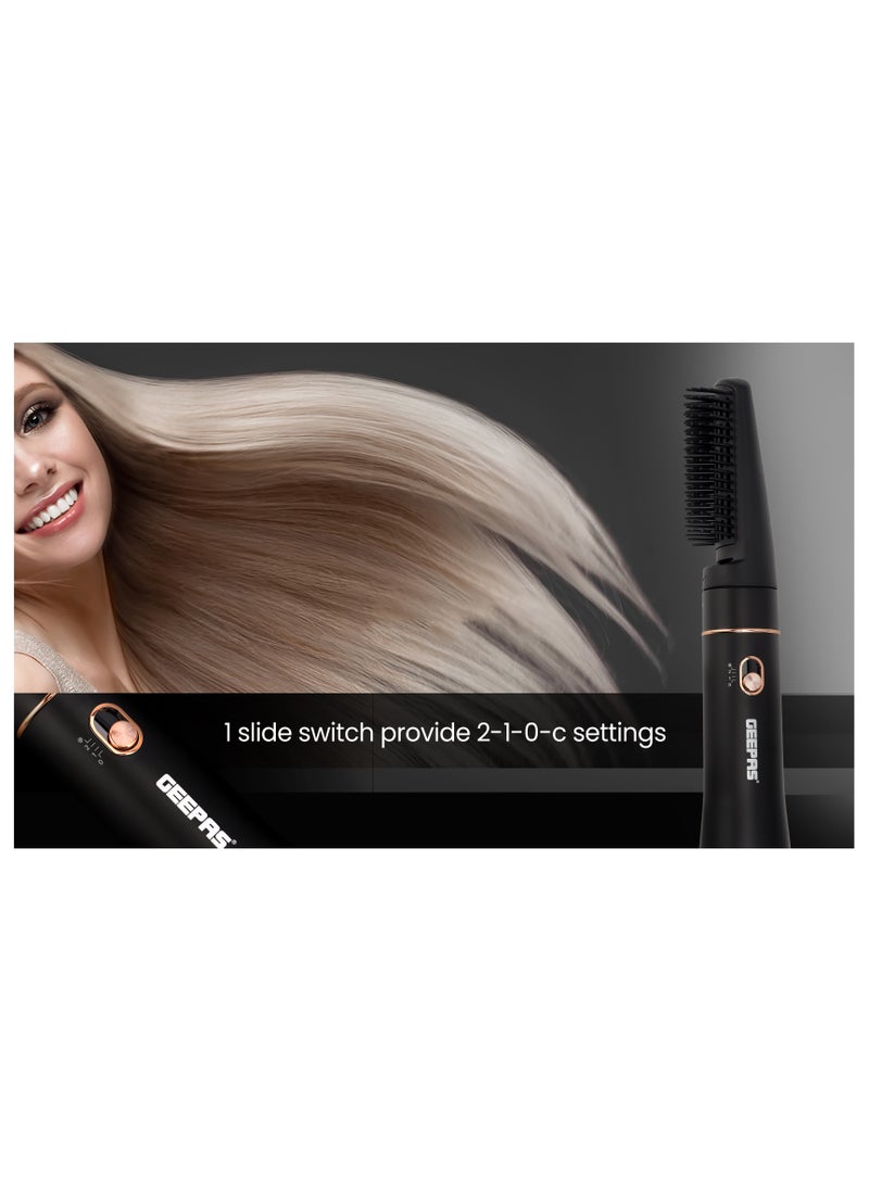 GEEPAS - Hair Styler for Men and Women With Cool Shot Function| Two Heat Settings Built In Comb| Perfect for Professional Salon and At Home Styling - Image 1