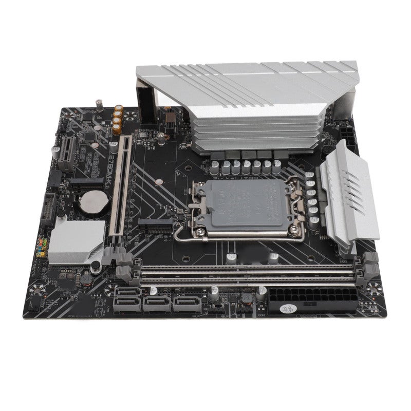 اللوحة الأم B760M K MATX LGA 1700 DDR4 - PCIe 4.0 إيثرنت 2.5 جيجابت لمعالجات إنتل من الجيل الثاني عشر والثالث عشر - Image 2