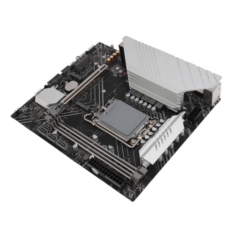 اللوحة الأم B760M K MATX LGA 1700 DDR4 - PCIe 4.0 إيثرنت 2.5 جيجابت لمعالجات إنتل من الجيل الثاني عشر والثالث عشر - Image 3