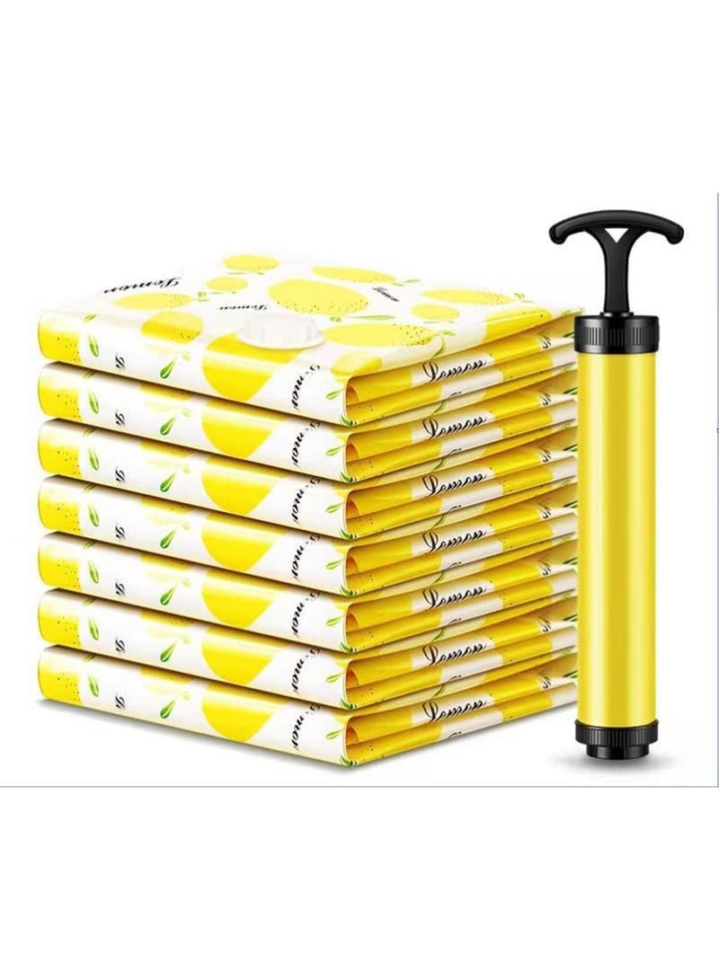 LIMOS 8pcs Space bags Vacuum storage Space saver with Pump - Image 1