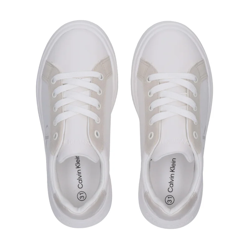 Calvin Klein Jeans Little Low Top Lace up Sneakers