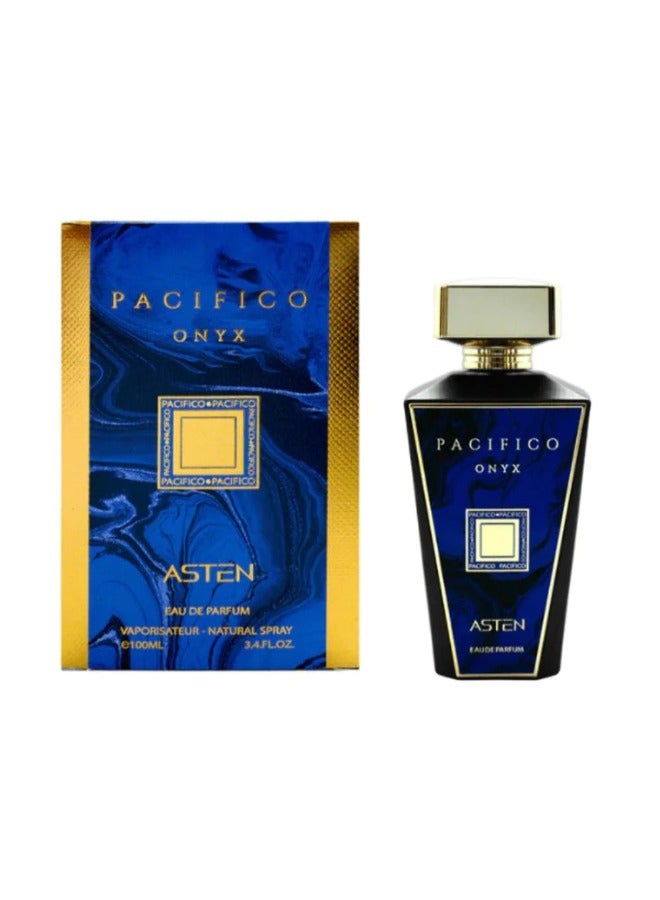 استين عطر عطر باسيفيكو اونيكس – 100 مل من  استين| عطر فاخر للرجال والنساء | تركيبة غنية بالنوتات الخشبية والبهارات - Image 1