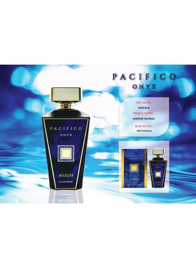 استين عطر عطر باسيفيكو اونيكس – 100 مل من  استين| عطر فاخر للرجال والنساء | تركيبة غنية بالنوتات الخشبية والبهارات - Image 3