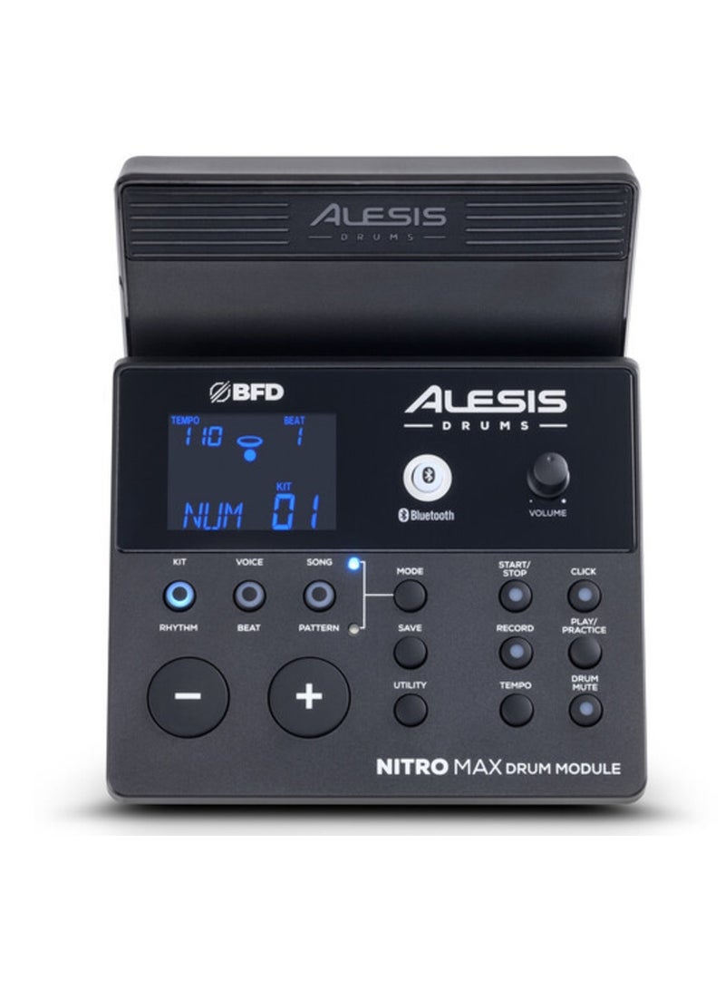Alesis Nitro Max 8-Piece Electronic Drum Kit with Mesh Heads and Bluetooth - Image 5