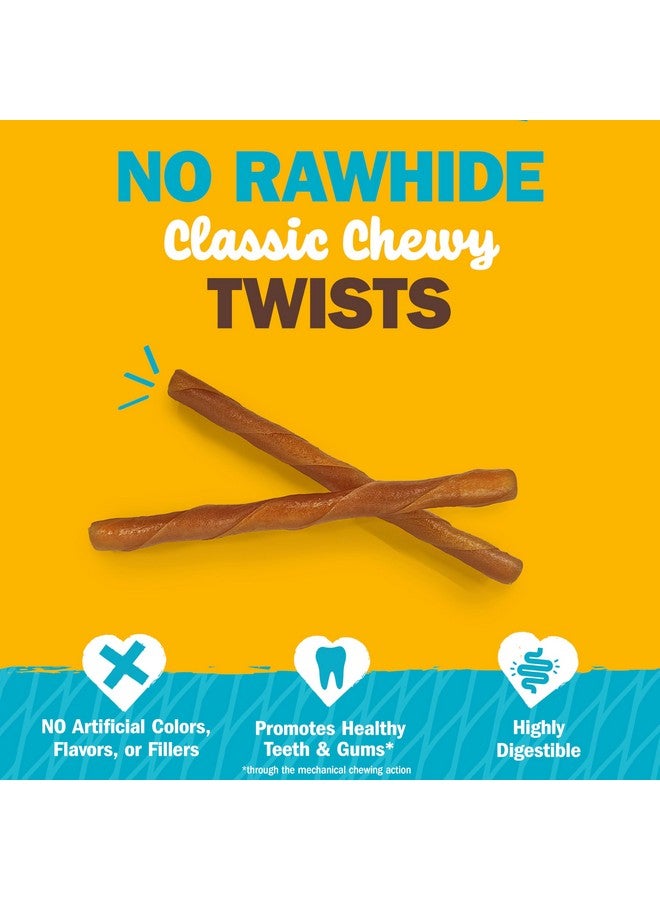 Cadet Chewalicious Classic Chewy Twists with Real Peanut Butter, Rawhide-Free Healthy Dog Chews, Limited-Ingredient & Long-Lasting Chew Treats for Dogs, Peanut Butter Flavor, 15 Count - Image 2