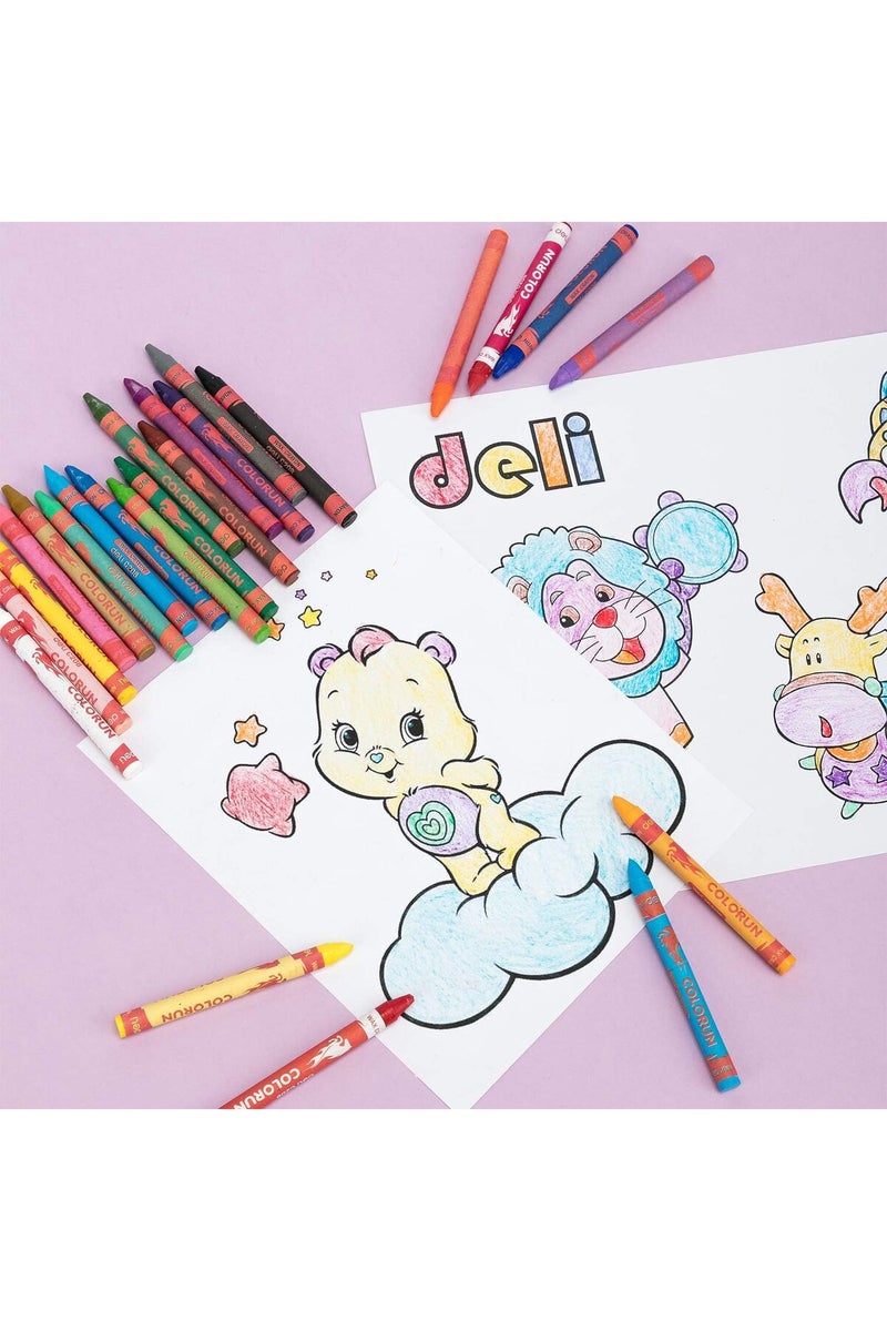 Deli Wax Crayon 24 Colors, Ec20820 - Image 4