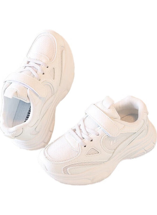 Warrior Kids White Campus Sports Shoes Breathable Comfortable Dad
